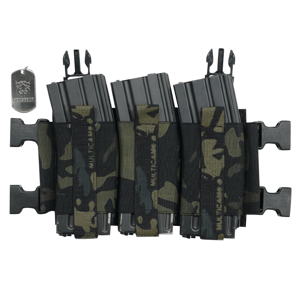 REPSGEAR ベルクロプラカード 5.56弾マガジン用 マガジンポーチ 3本