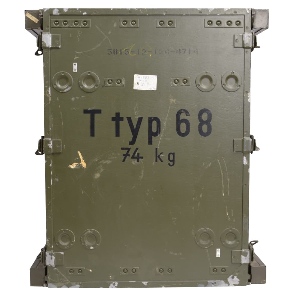 ドイツ軍放出品 ミリタリーボックス 電信機ボックス ODグリーン