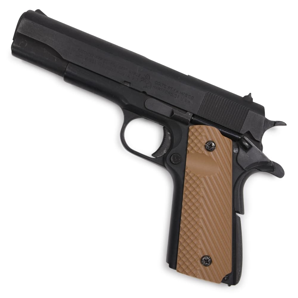 1911 用 グリップパネル／護手　スカルサムライデザイン　左右セット VZ Grips グリップパネル COLT ガバメント M1911 VZ Operator II