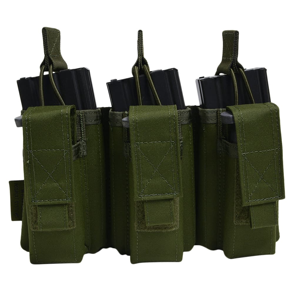 Warrior Assault Systems ライフル&拳銃用マグポーチ M4/9mm トリプル
