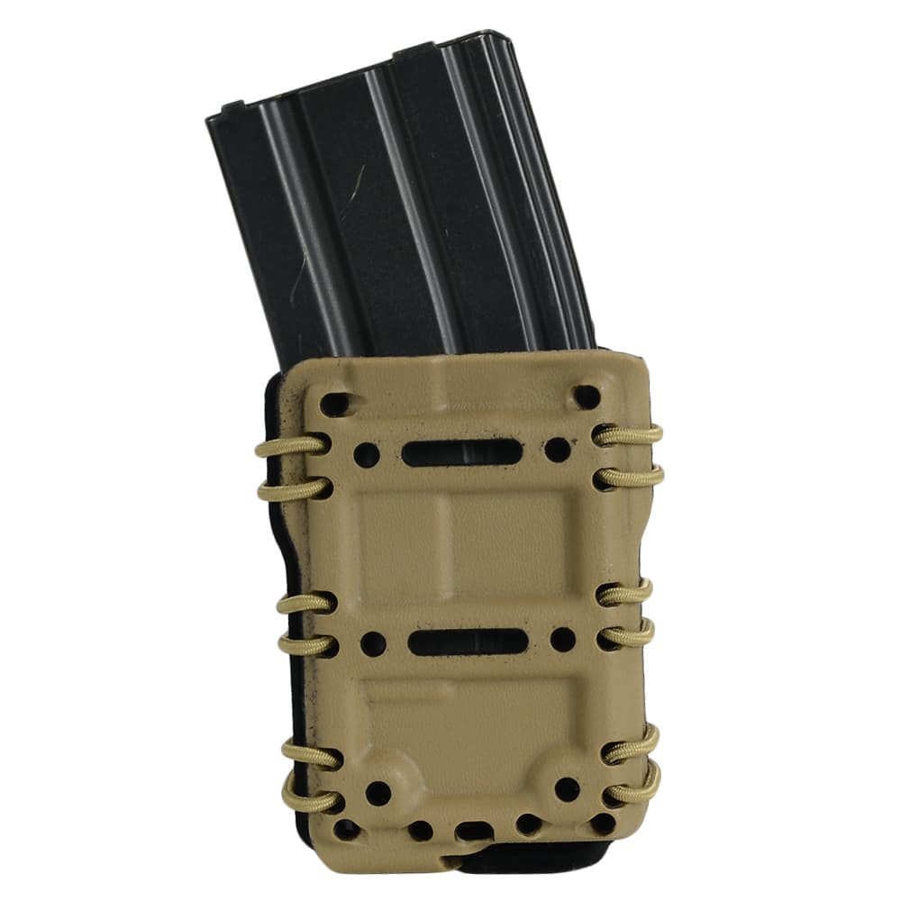FMA ライフルマガジンポーチ Scorpion MOLLEストラップ付き M4/AR15 DE