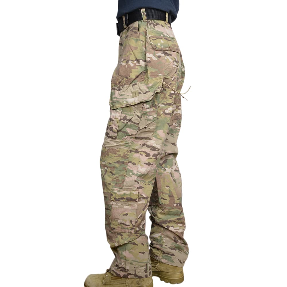 民間品 U.S.ARMY コンバットパンツ マルチカム ミリタリー 戦闘服 (メンズ Lサイズ相当)   O1665