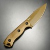 KA-BAR アウトドアナイフ Becker Black Harpoon ハープーン 固定刃 フルタング 樹脂製シース付き BK18