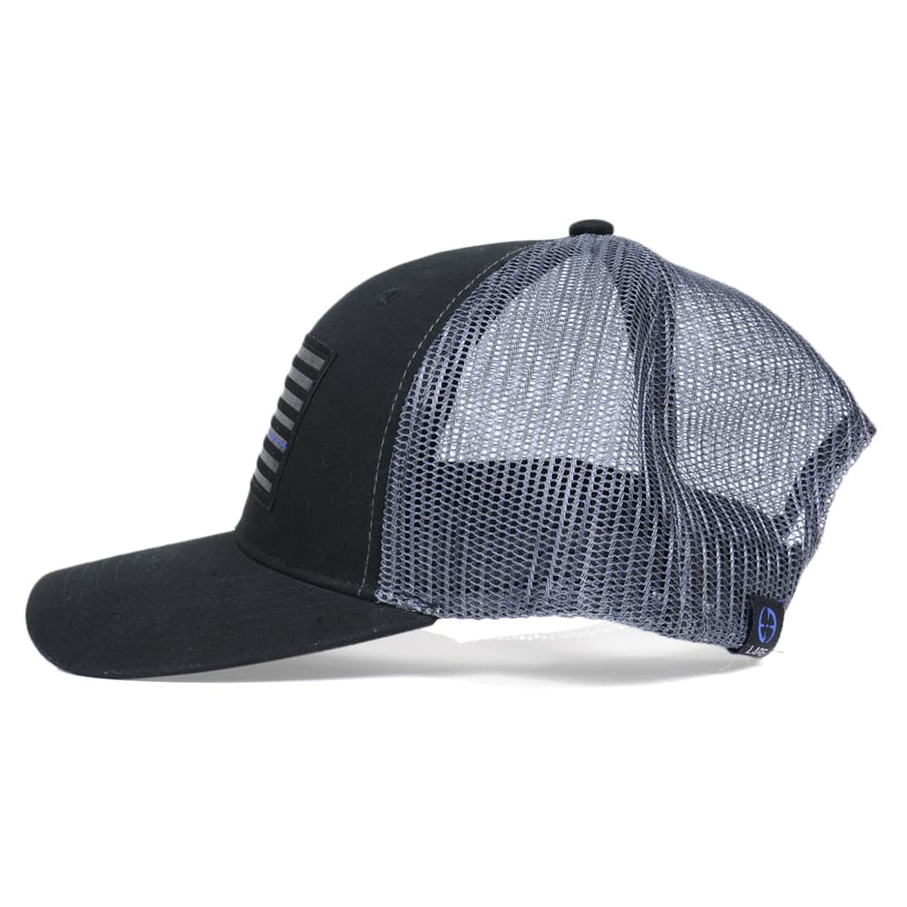 LA POLICE GEAR メッシュキャップ TBL SUBDUED 星条旗 レザーパッチ