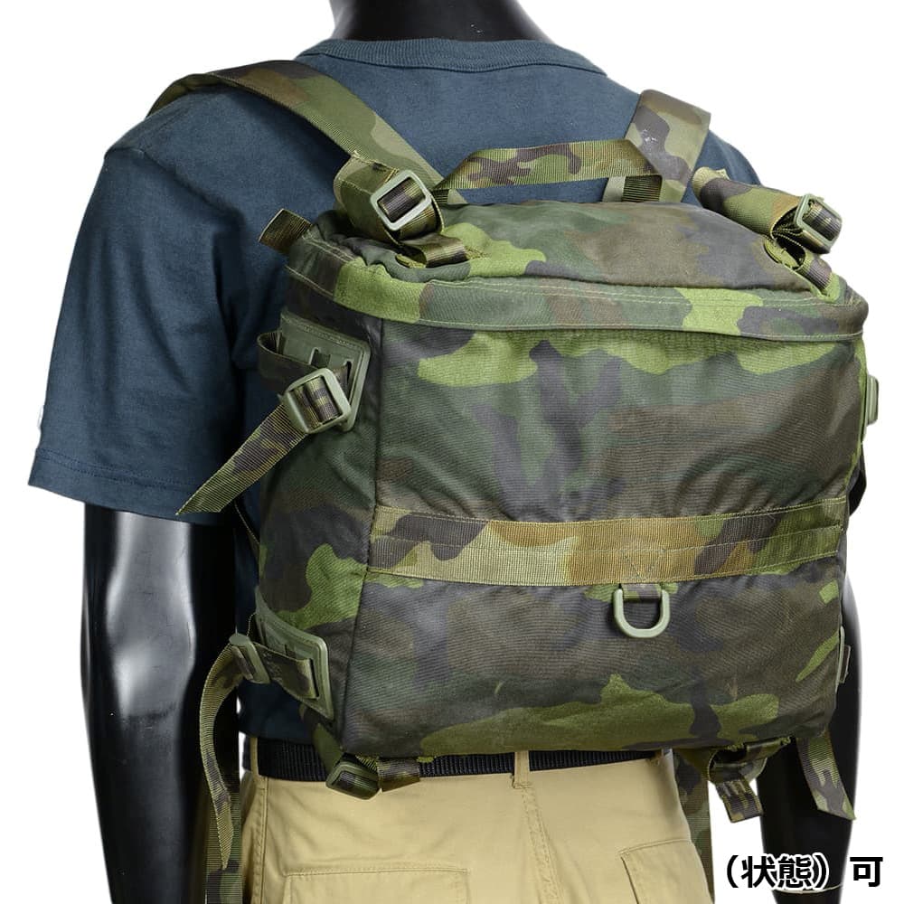 イタリア軍放出品 バックパック スモールサイズ 約20L ウッドランド