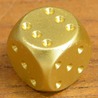サイコロ 丸角 アルミ合金製 ダイス 16mm