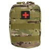 メディックポーチ MOLLE対応 IFAK 救急グッズ収納 パッチ付き