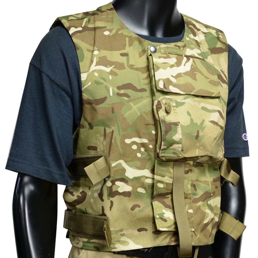 ミリタリーショップ レプマート / イギリス軍放出品 ボディアーマー 陸軍 ベルクロ式 MTP迷彩