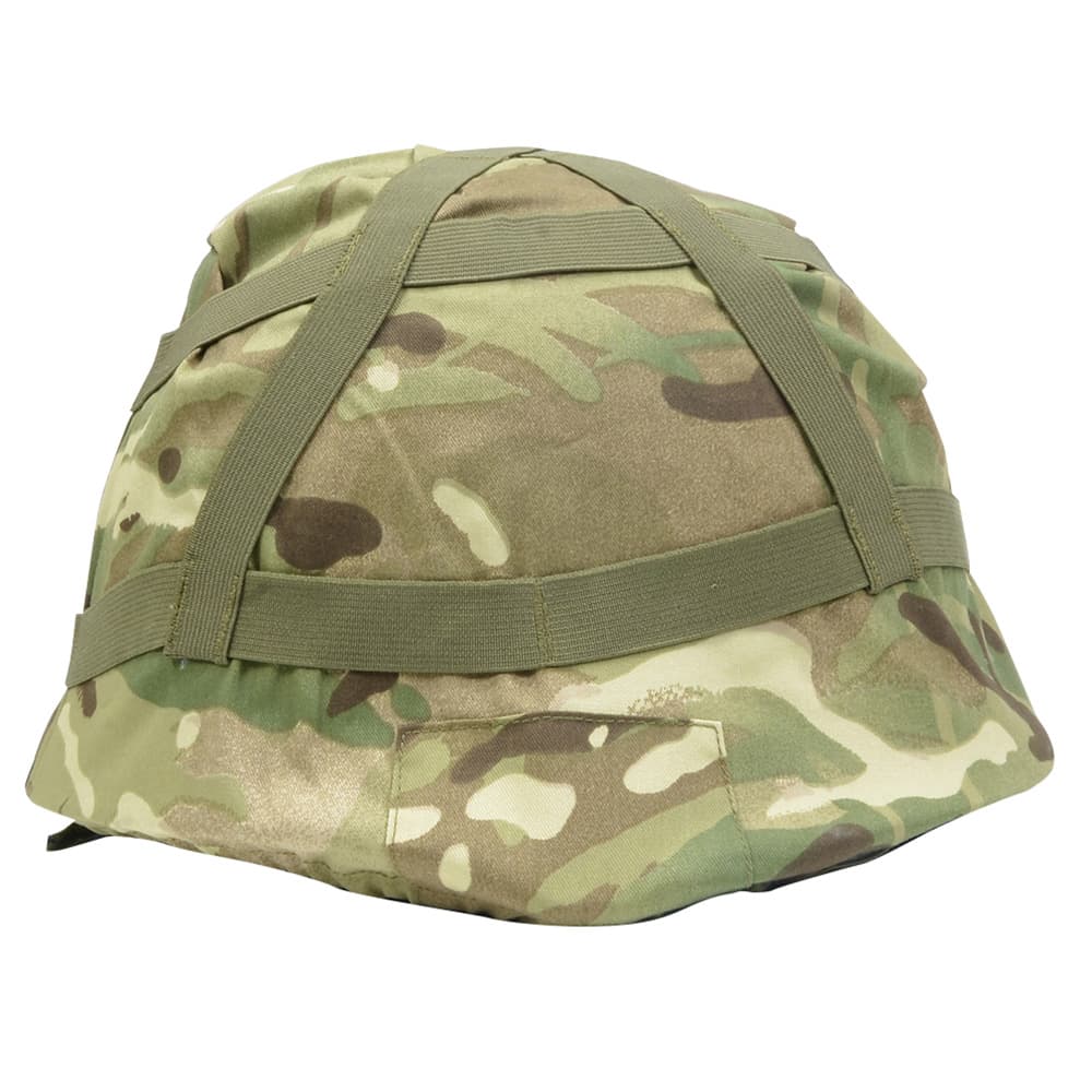実物　英軍　mk6ヘルメット　イギリス軍　中古　Lサイズ イギリス軍放出品 ヘルメットカバー MK6ヘルメット用 MTPカモ