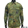 ドイツ軍放出品 コンバットジャケット 国旗パッチ付き フレクター迷彩