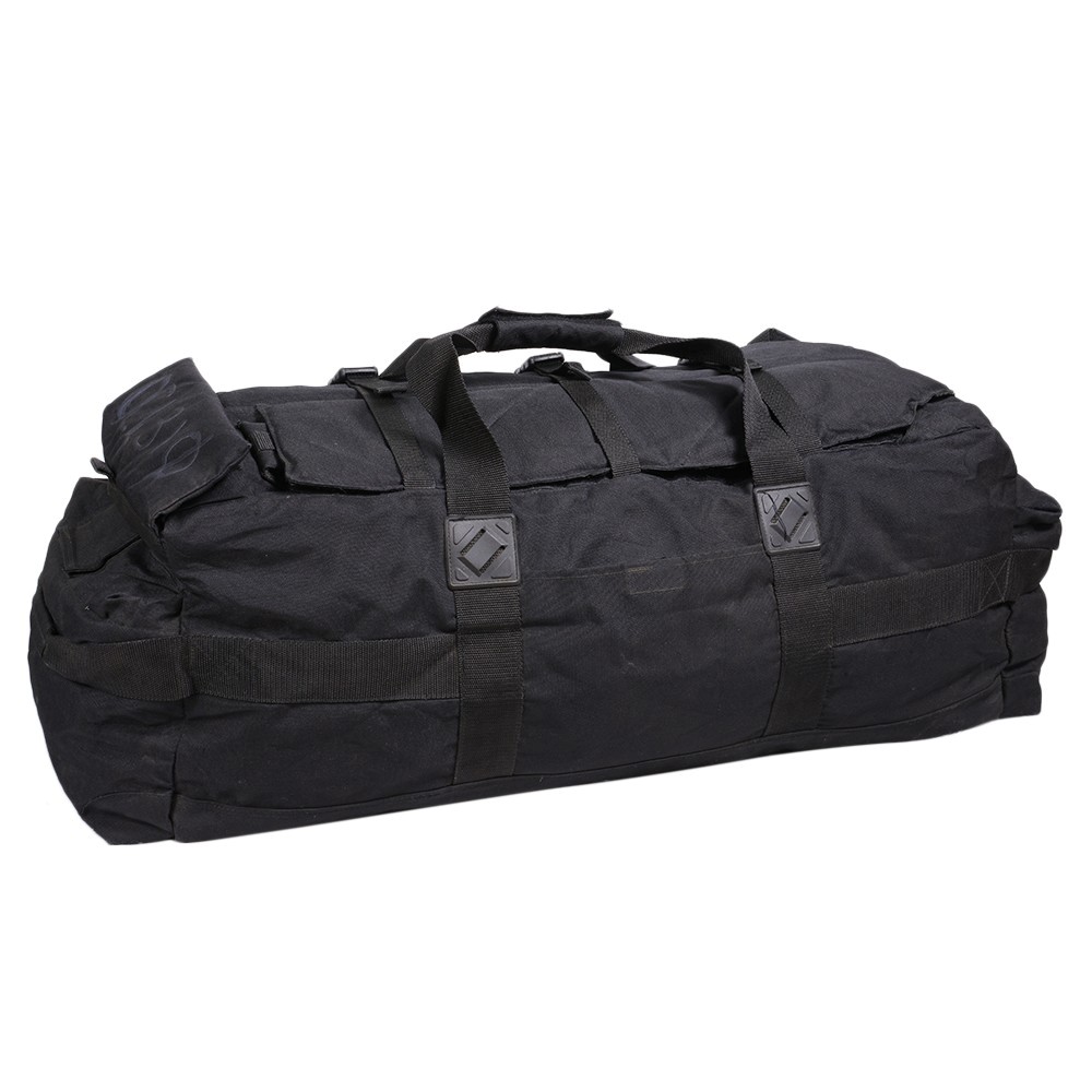 イギリス軍放出品 トラベルバッグ 大容量 70L ブラック | ミリタリー