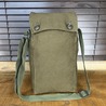 チェコ軍放出品 ガスマスクバッグ コットン製 OD