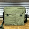 ブルガリア軍放出品 ガスマスクバッグ 帆布 ODグリーン