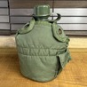 アメリカ軍放出品 キャンティーンポーチ 水筒/アリスクリップ付き ODグリーン