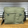 ブルガリア軍放出品 ガスマスクバッグ 帆布 ODグリーン