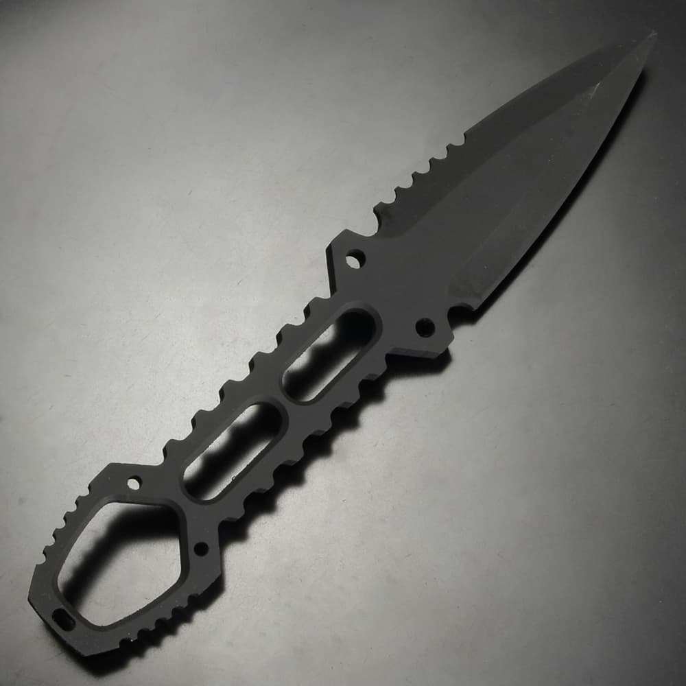 カスタム　ダミーナイフ ニムラバススタイル ダミーナイフ ベルトループ付き - ミリタリー