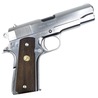 Marushin 発火式モデルガン COLT GOVERNMENT COMMANDER 完成品 シルバーABS 082422