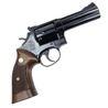 Marushin 発火式モデルガン S&W M586 4インチ 完成品 WディープブラックABS  木製グリップ 112408