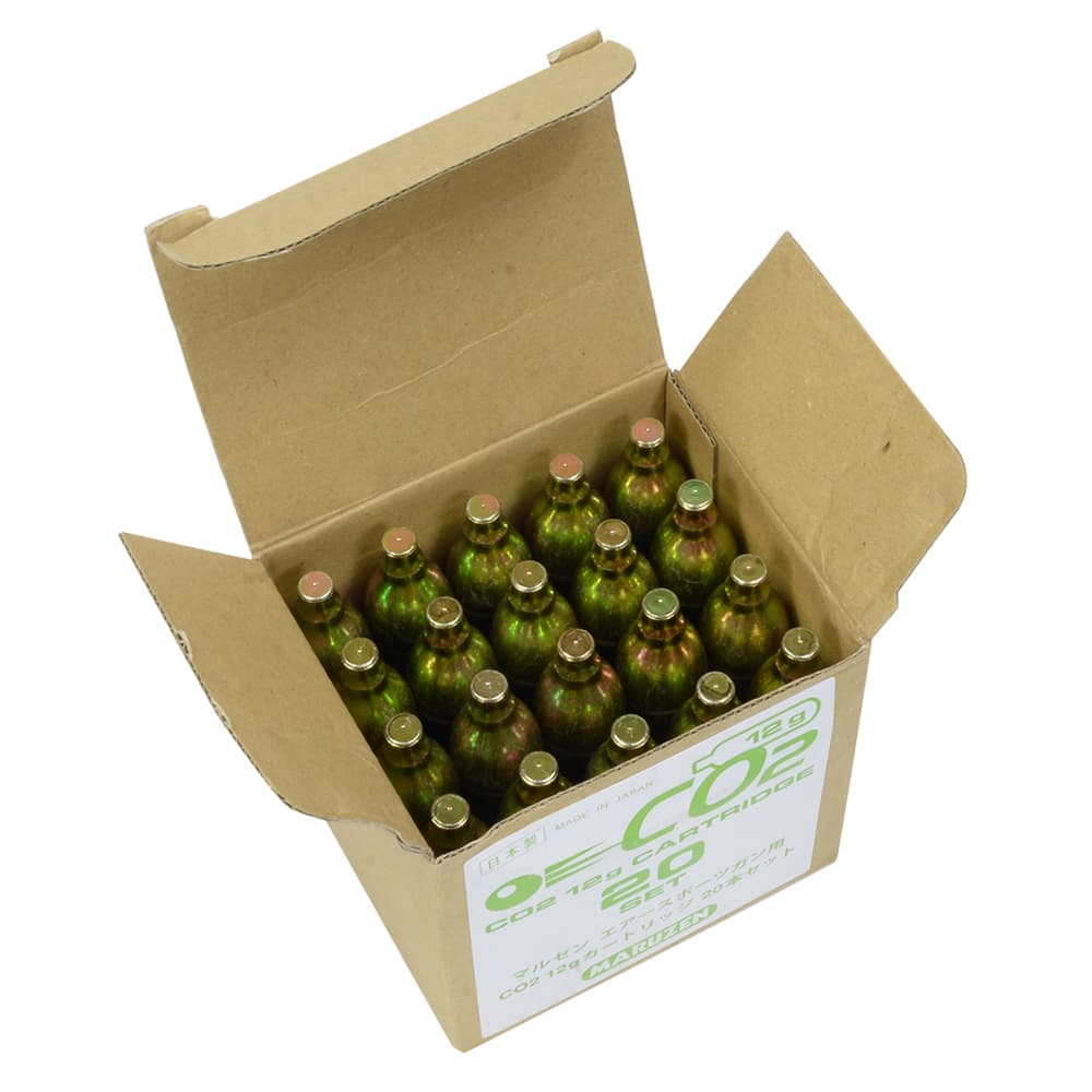 CO2-25T20 25 Gram CO2 Threaded Cartridge (20 Count) - Serfas