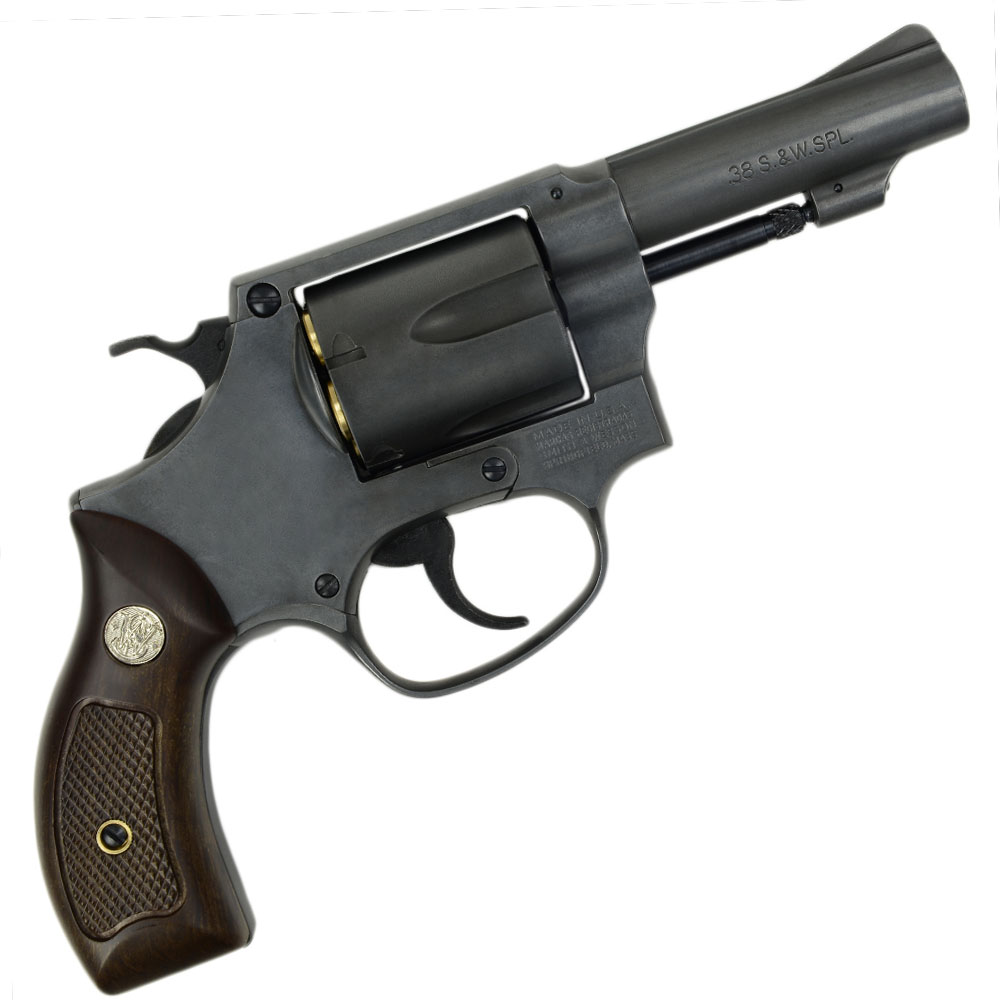 マルシン ガスガン S&W M36 チーフスペシャル 3インチ HW 木目調プラグ