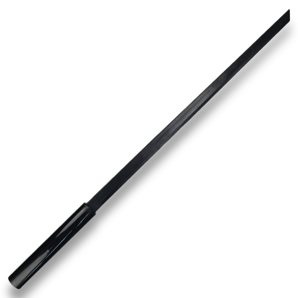 トレーニングソード 直刀 コスプレ用 軽量模造刀 全長100cm ブラック