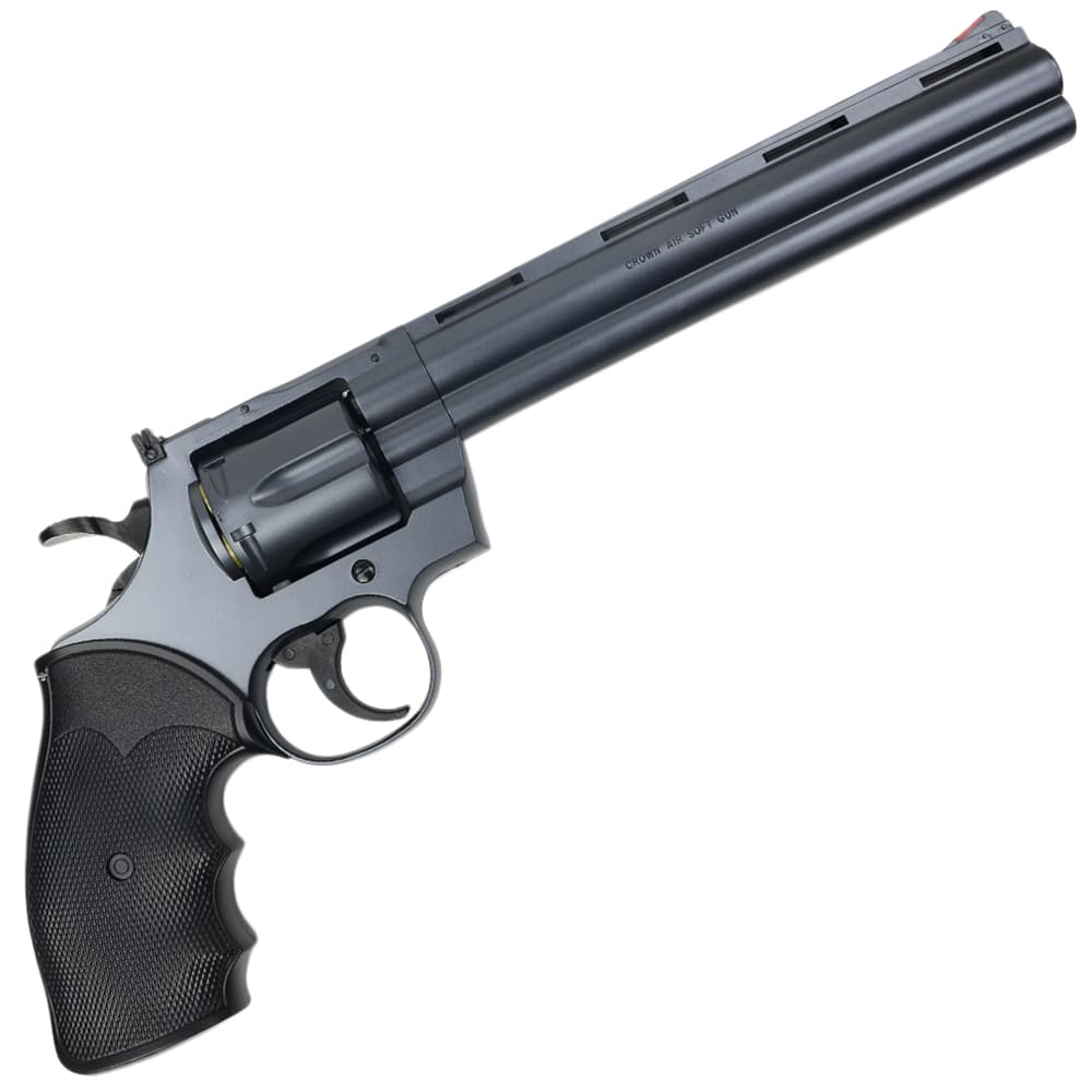 CROWN MODEL エアーコッキングガン 10歳以上 パイソンハンター 8インチ