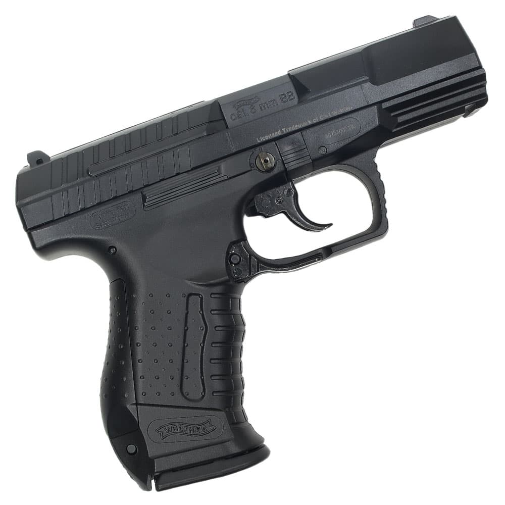 CROWN MODEL エアコッキングガン WALTHER P99 スライドストップ