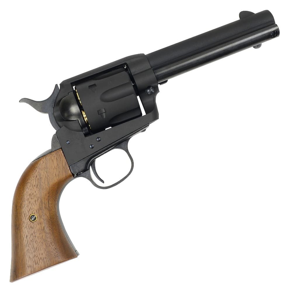 マルシン　４５コルト　２４KＧＰ マルシン ガスガン コルトSAA45 シビリアン 4.75インチ HW 木製