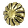 コンチョ 真鍮 菊型 12mm 小物用金具