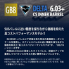 PDI インナーバレル 内径6.03mm DELTA 6.03+ 全長138mm 東京マルイ GBB ハイキャパ6インチ