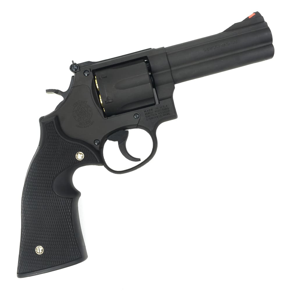 マルシン ガスガン S&W M586 ブラックHW DAVISラバー調グリップ 082602