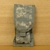 米軍放出品 ライフルマガジンポーチ MOLLE II 前後2連 M4/AR15 フラップ付き ACU/UCP迷彩