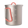 EVERNEW チタンポット Ti Maccheroni pot 750 湯切りフタ付き ECAL755
