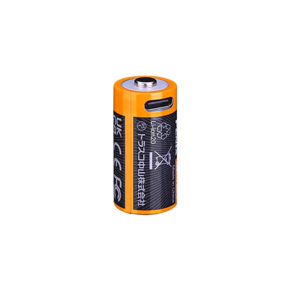 FENIX リチウムイオン充電池 16340 USB-C充電対応 800mAh ARB-L16