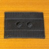 チェコ軍放出品 ワッペン 階級章 伍長 菱形2個 ベルクロ付き OD
