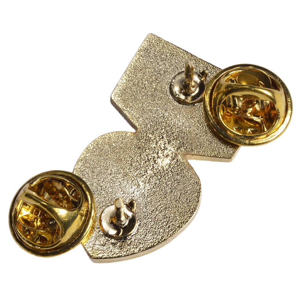 ピンバッジ兼カフス レア物 AAJD 14金 金張りシルバー製ピン C58 ピンバッジ兼カフス レア物 AAJD 14金 金張りシルバー製ピン C58 楽天