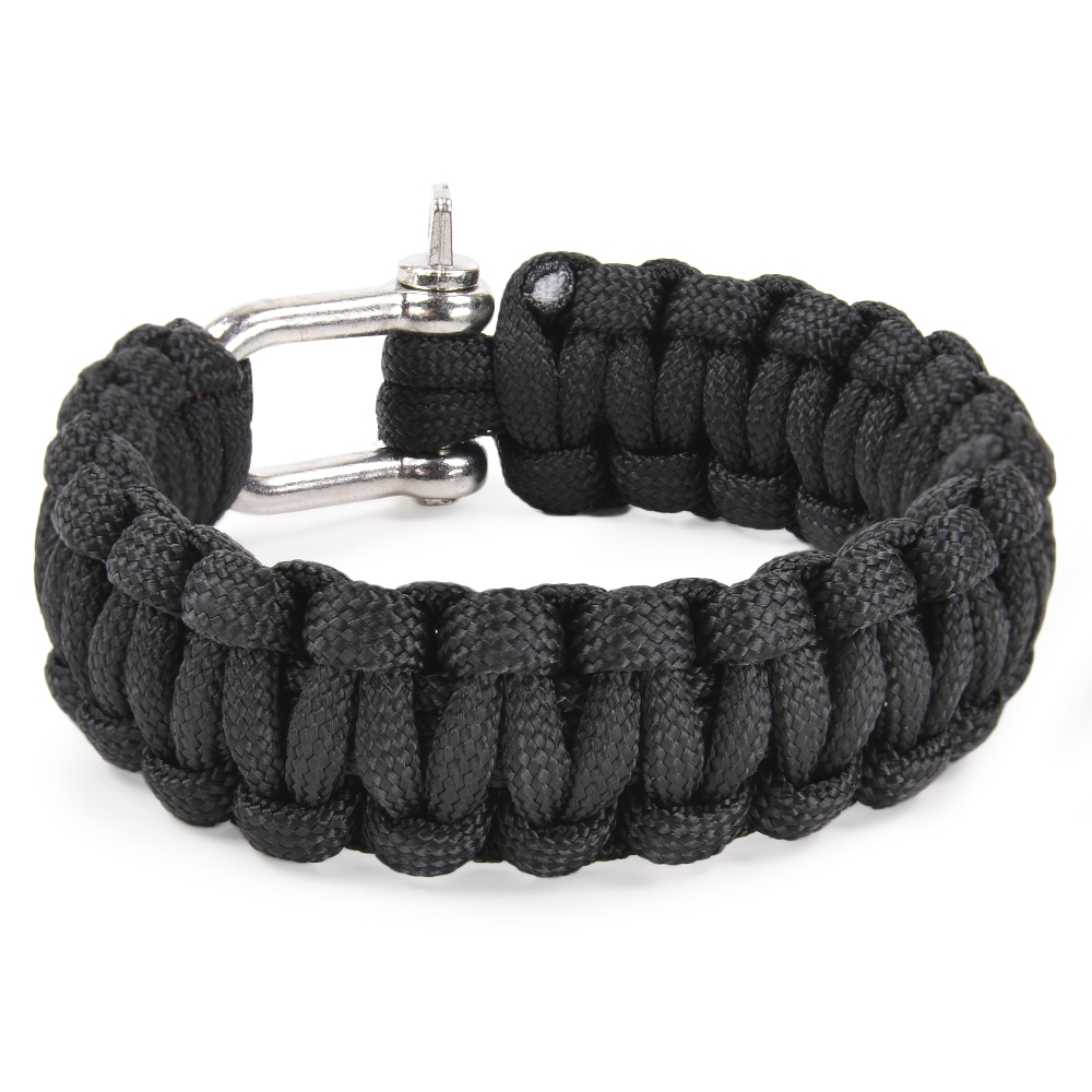 パラコードブレスレット シャックル [ グレー ] パラシュートコード コード・ブレス 腕輪 ナイロンブレスレット : ミリタリーショップ レプズギア  - 通販 - Yahoo!ショッピング シャックル、 バックルアクセサリー パラシュートコード 550D ボウ OU パラコード シャックルキット ブレスレット ランヤード