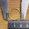 丸カン クラフトパーツ 真鍮 外径20mm 線径1.5mm