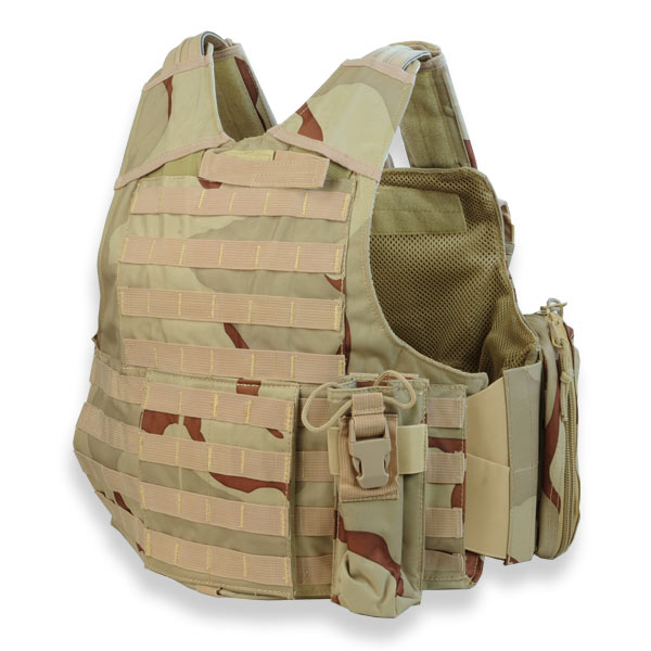 プレートキャリア MOLLE マグポーチ他 7種ポーチ付属 ミリタリー