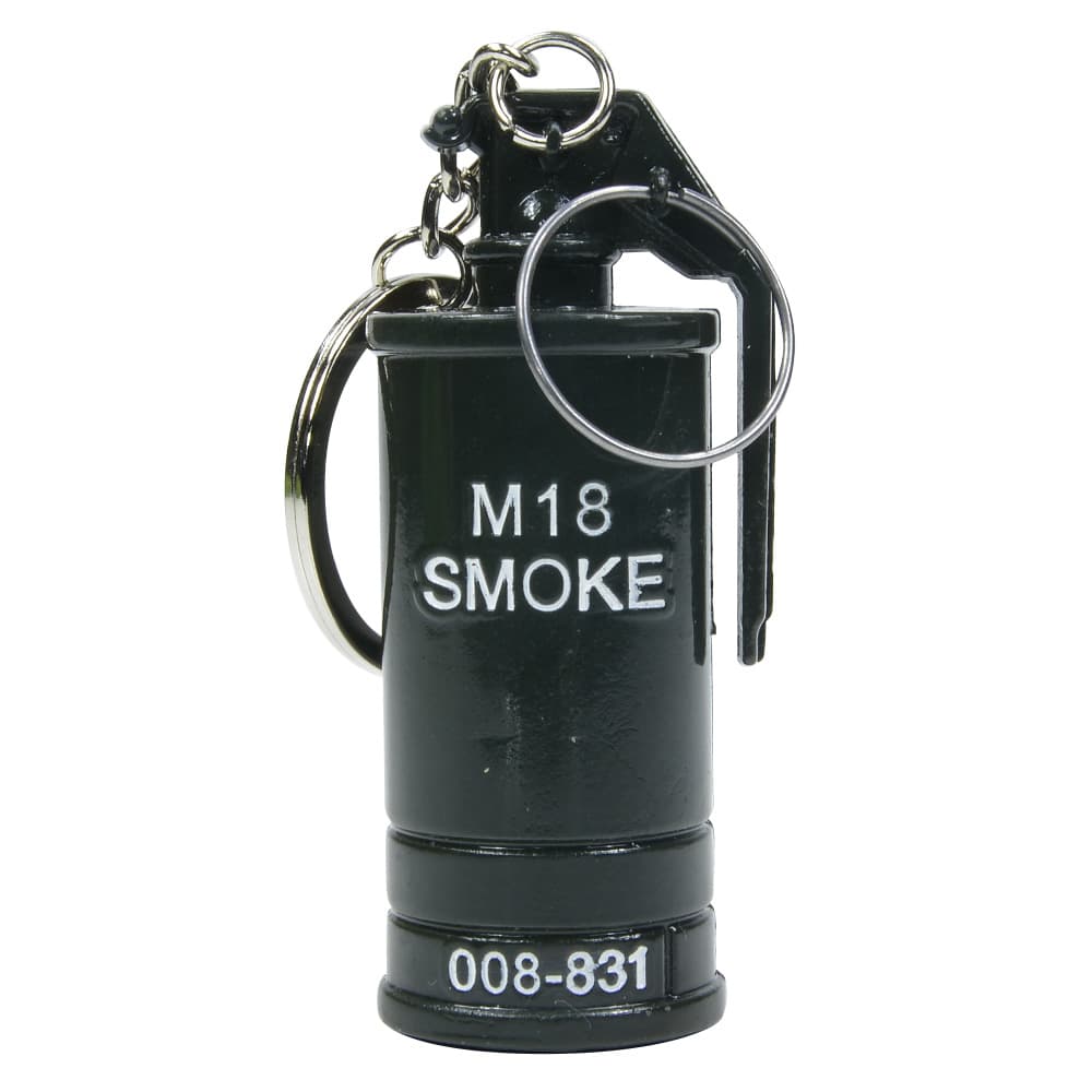 ミリタリーショップ レプマート / M18 発煙手榴弾型 キーホルダー