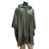 フード付きレインポンチョ PVC テントシート 専用ポーチ付き