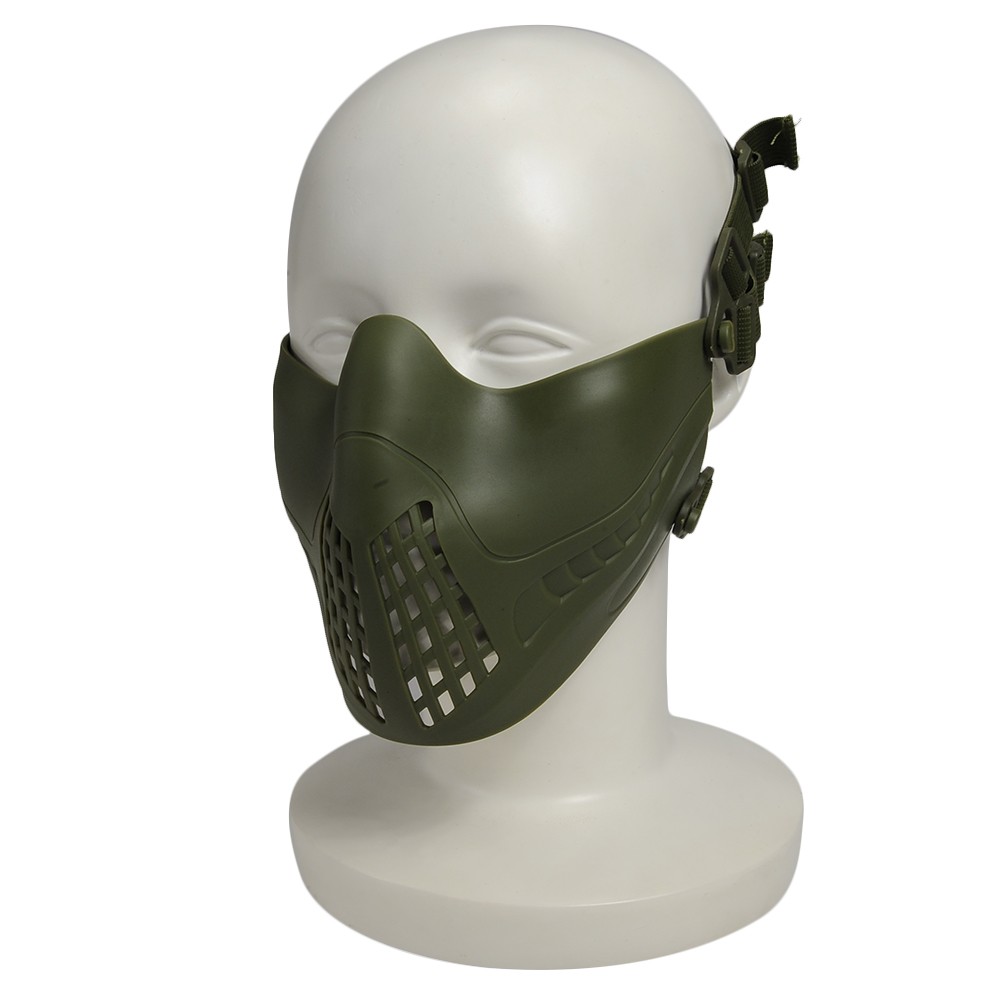 ハーフフェイスガード PILOT MASK ヘルメット装着アダプター付