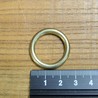 丸カン クラフトパーツ 真鍮 切れ目なし 小サイズ