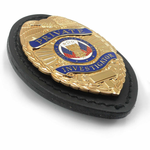 ROTHCO クリップオンバッジホルダー 革製 ポリスグッズ LE装備 1131