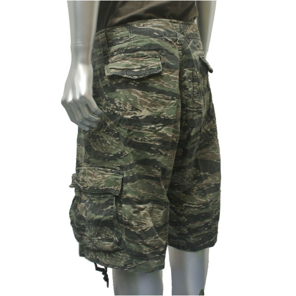Rothco ハーフカーゴパンツ Vintage Utility Cargo Shorts タイガー