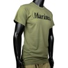 Rothco Tシャツ 半袖 MARINES オリーブ
