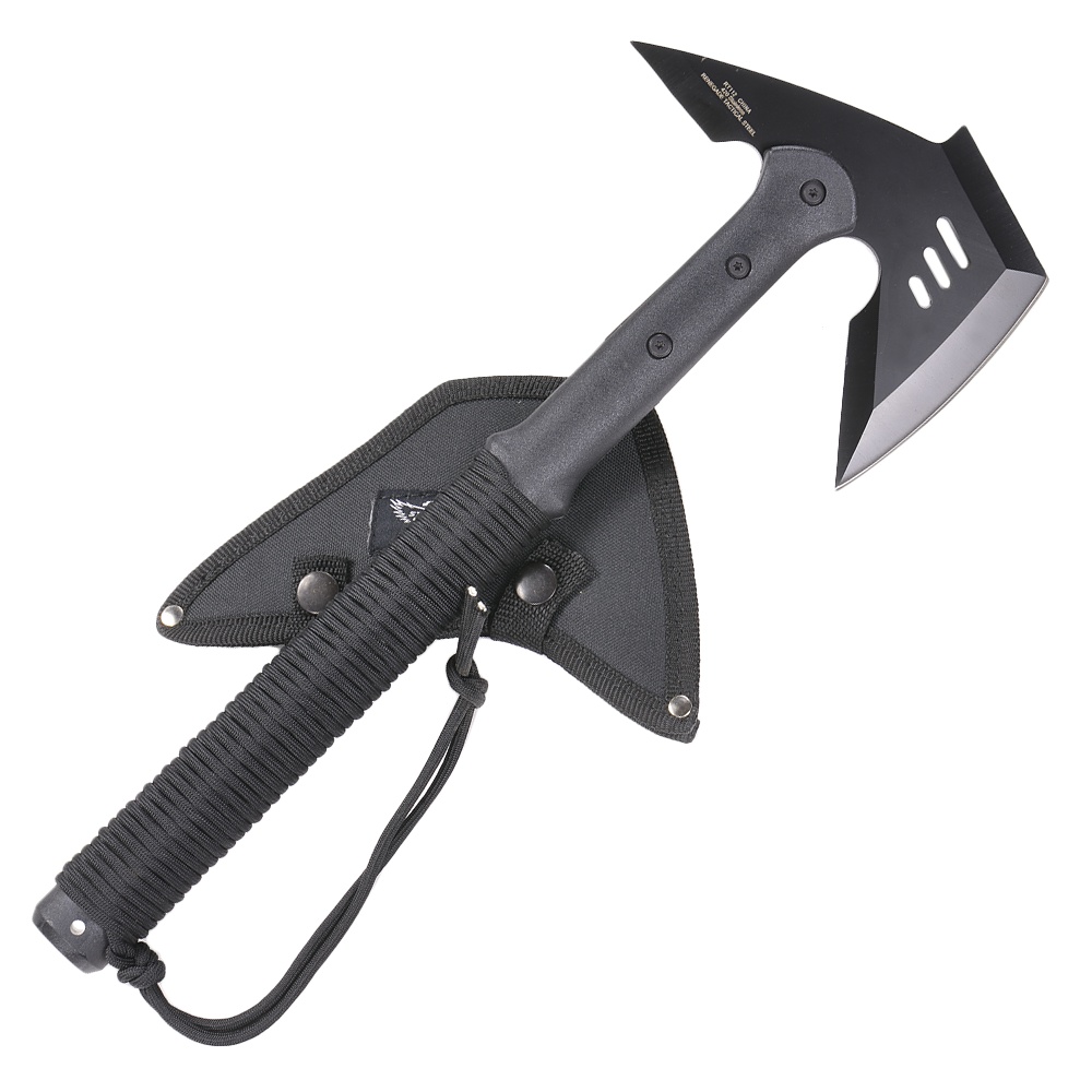 ハンドアックス 3CR13ステンレス鋼 スレイヤーホーク | ミリタリー