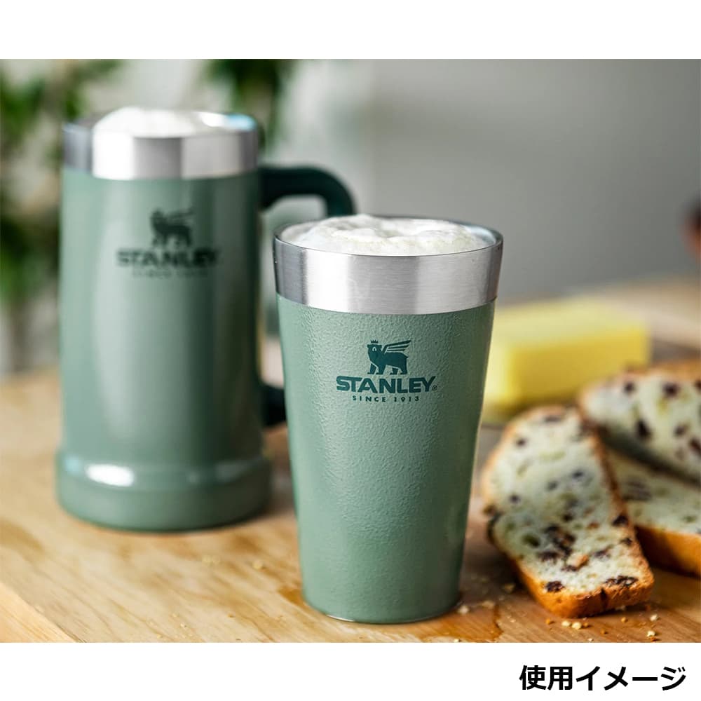 ミリタリーショップ レプマート / STANLEY タンブラー BEER PINT スタッキング真空パイント 473ml