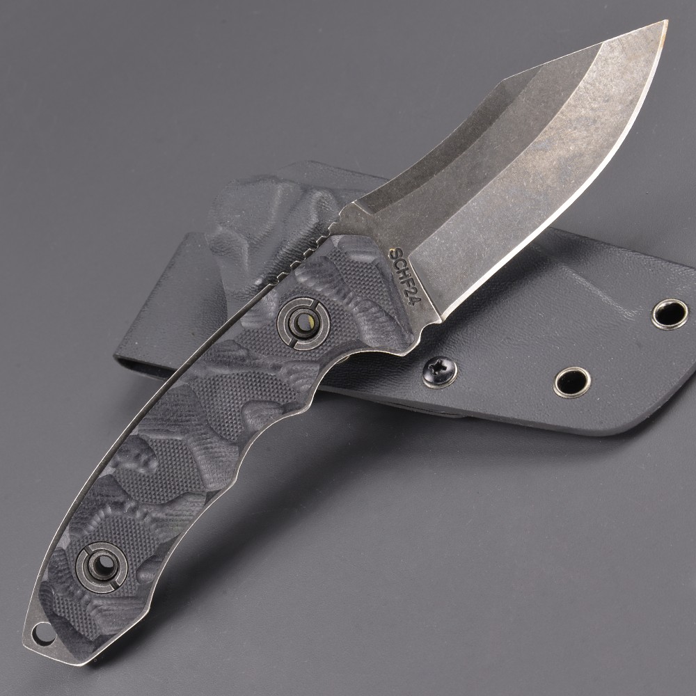 SCHRADE アウトドアナイフ SCHF24 ストーンウォッシュ | ミリタリー
