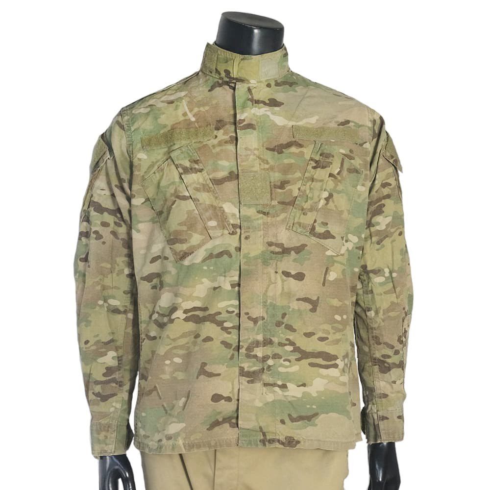 米軍 コンバットジャケット 米軍放出品 コンバットジャケット 難燃 マルチカム | ミリタリー